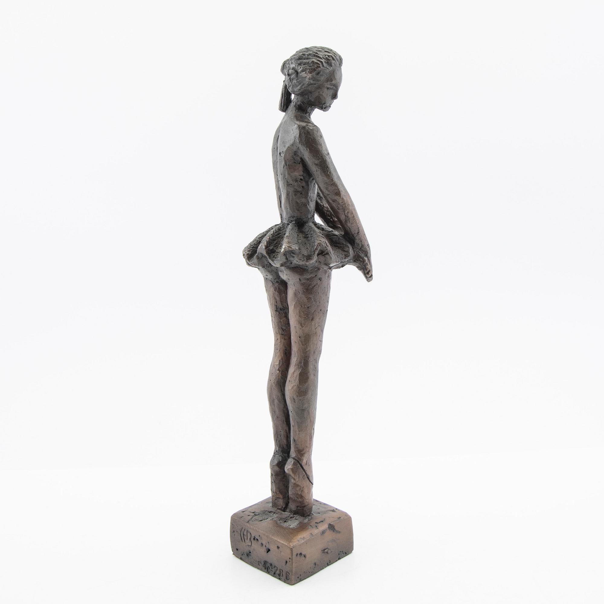 Carl-Einar Borgström, sculpture, "The Ballet Girl".