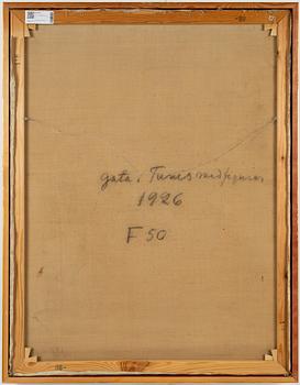 Birger Simonsson, olja på duk, signerad.