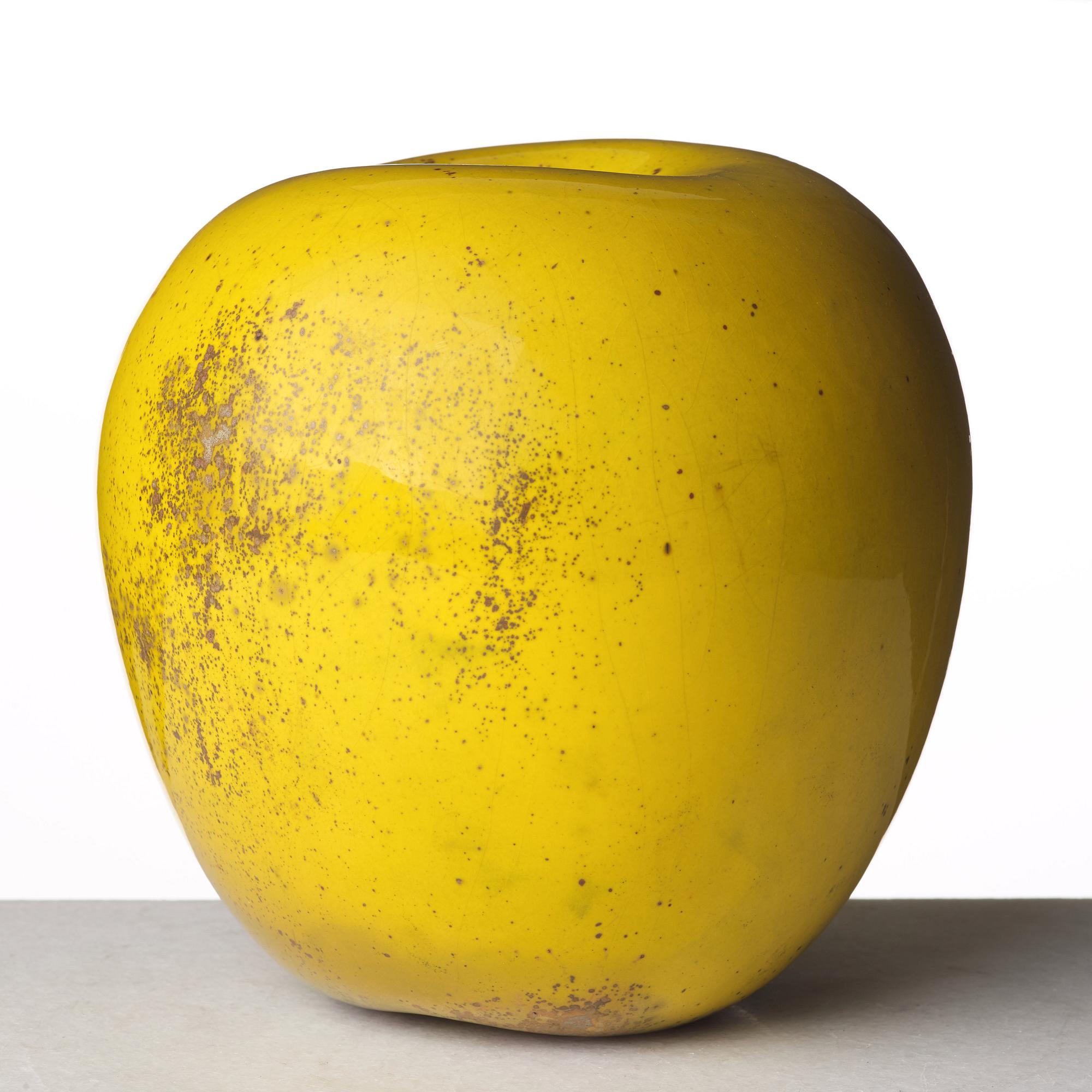 Hans Hedberg, skulptur, äpple, Biot, Frankrike.