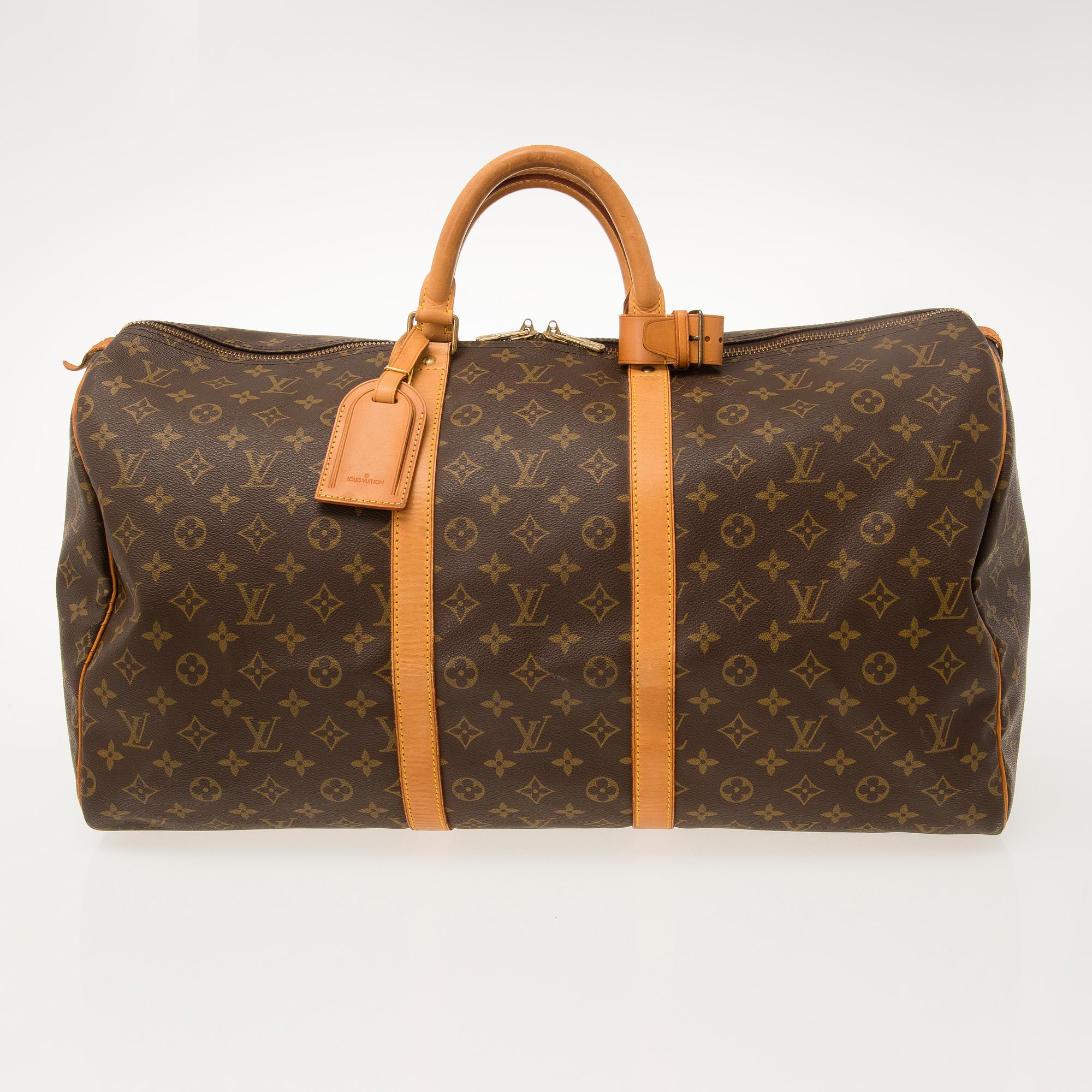 LOUIS VUITTON, Keepall 55, weekend bag.