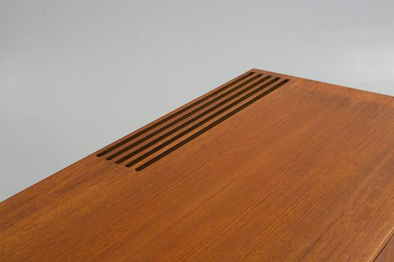 CABINET WITH FRIDGE, design Bernadotte & Björn, Scan-Atlas and Silkeborg Mobile Factory, Denmark, 1960s.