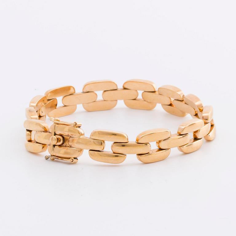 ARMBAND 18K guld, 22,5 g.