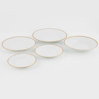 Matservis, 89 delar, "Elegance", porslin, Bing & Grøndahl, Danmark.