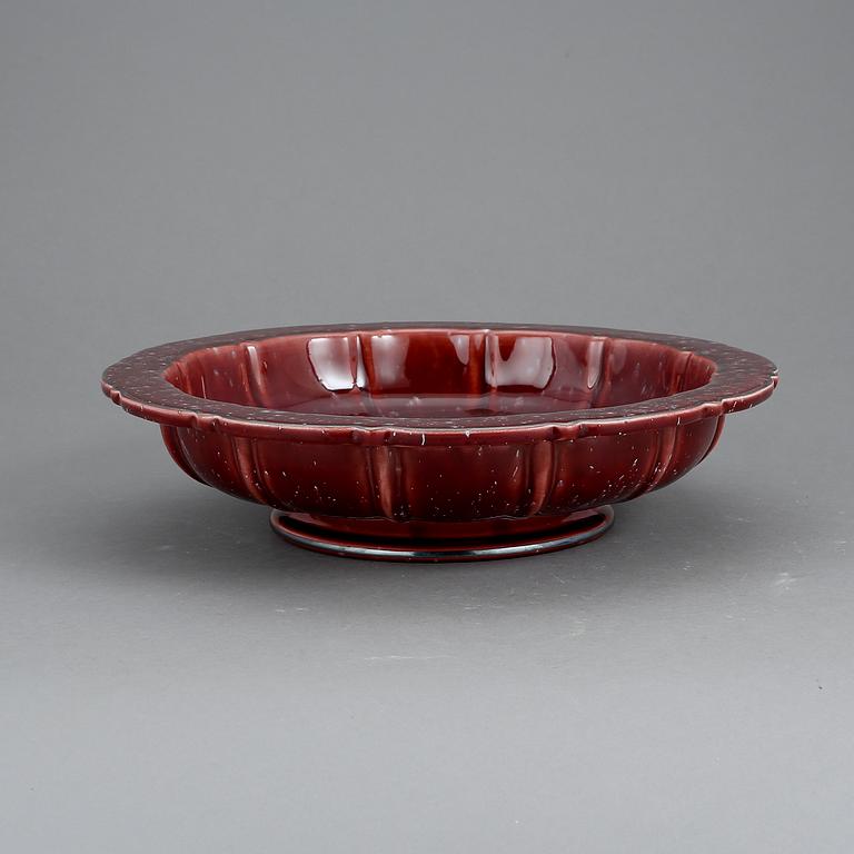 SKÅL, "Argenta", Wilhelm Kåge, Gustavsberg, 1950-tal, Nr 941.