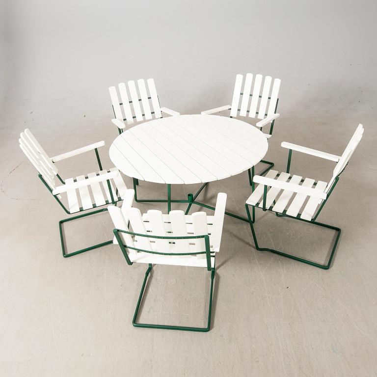 Arthur Lindqvist, trädgårdsgrupp 6 dlr, modell 9A och modell 2A, Grythyttan 1900-tal.