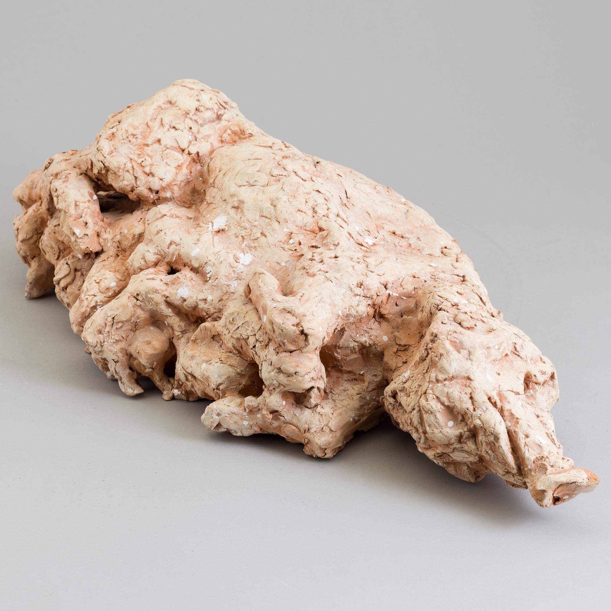 ASMUND ARLE, Sculpture, terracotta, signed A. Arle.