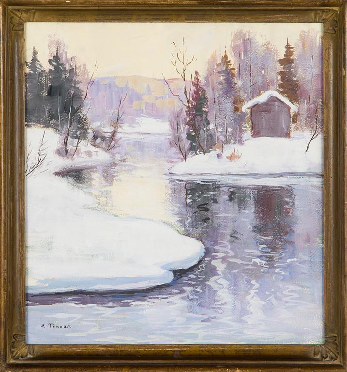 Eino Tanner, Winter Landscape.