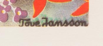 Tove Jansson, affisch "Regnbågshuset".