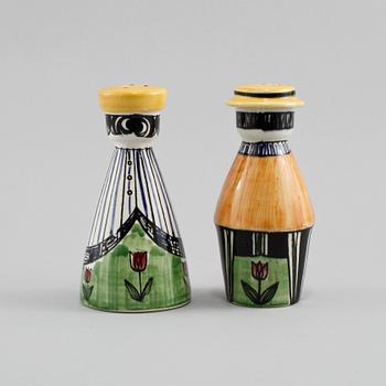 SALT och PEPPARKAR, flintgods, Anita Nylund, JIE Gantofta, 1900-talets andra hälft.