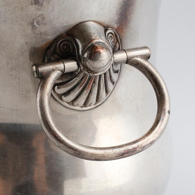 CHAMPAGNEKYLARE, pläter, art déco, Frankrike, 1900-talets första hälft.