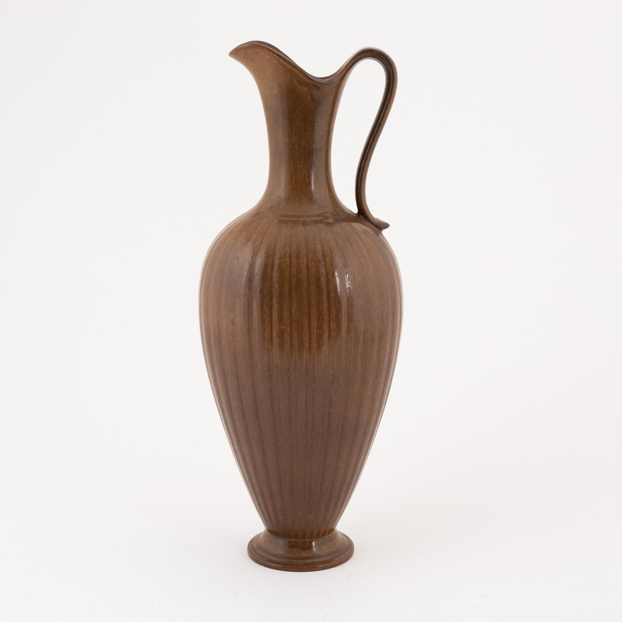 Gunnar Nylund, a stoneware jug, Rörstrand.