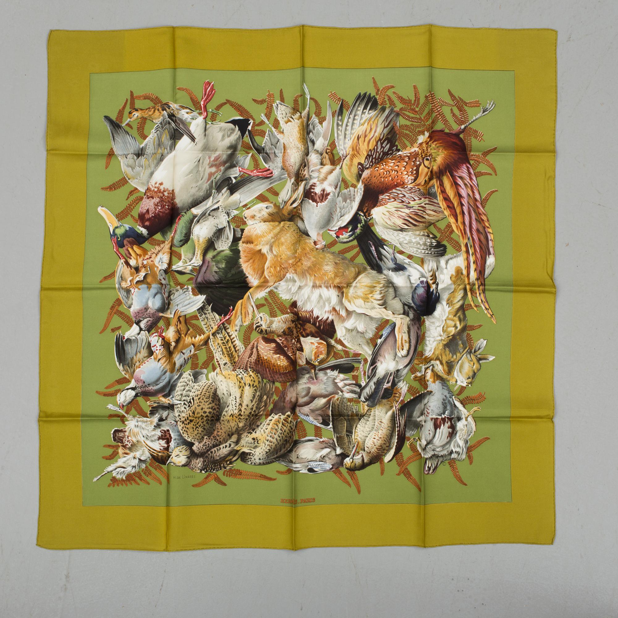 SCARF, "Gibiers", Hermès.