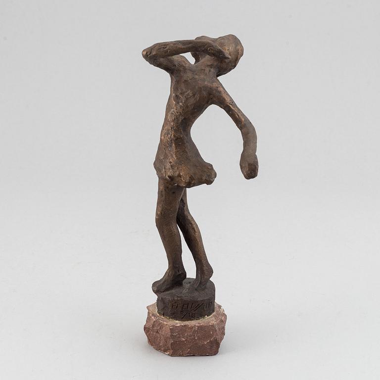 Axel Olsson, a bronze sculpture, signed and numbered 8/10.