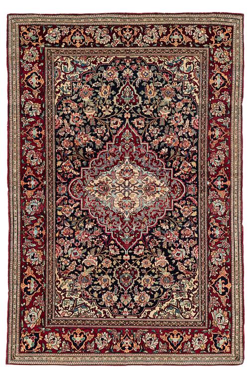 Matta, antik Isfahan, centrala Persien, ca 211 x 142 cm.