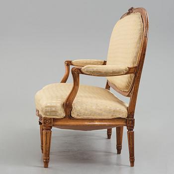 Soffa, Stockholmsarbete 1700-talets senare del, Gustaviansk.