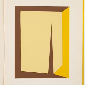 Utställningskatalog, "Konkret Realism, Baertling, Jacobsen, Mortensen", Liljevalchs Konsthall, Stockholm, 1956.