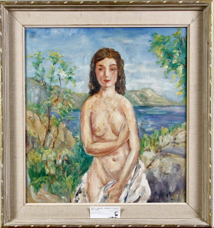 KALNINS, REINHOLDS, olja på duk, sign.