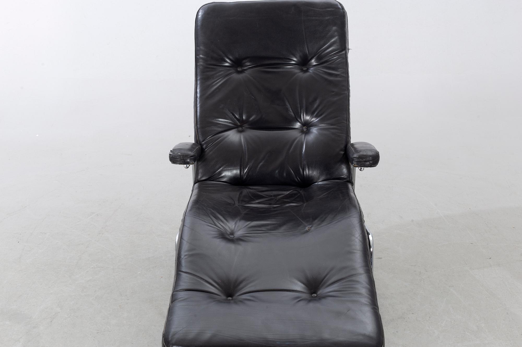 SAM LARSSON, fåtölj, "Fenix", DUX, 1980-tal.