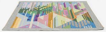 Agda Österberg, a tapestry, 'matta 307' flat weave and tapestry weave, c. 175 x 178 cm, signed AÖ.