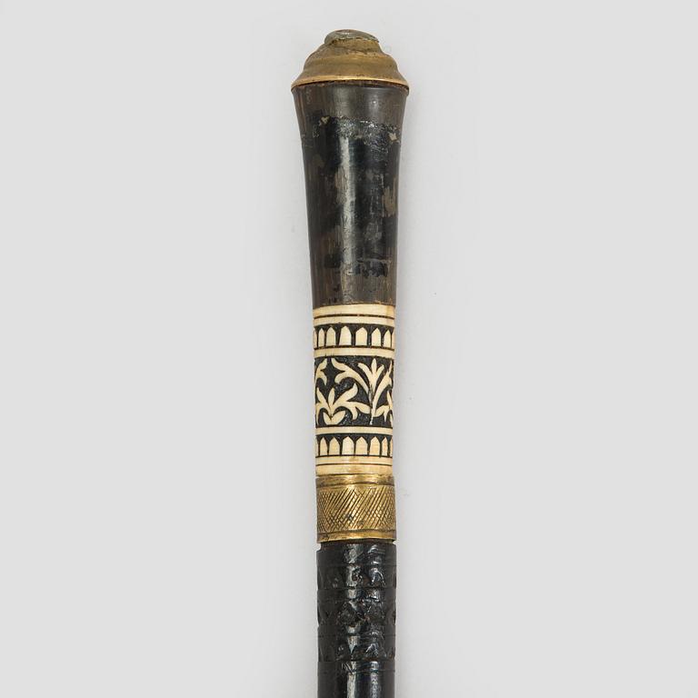 Svärdkäpp, Indien, 1900-tal.