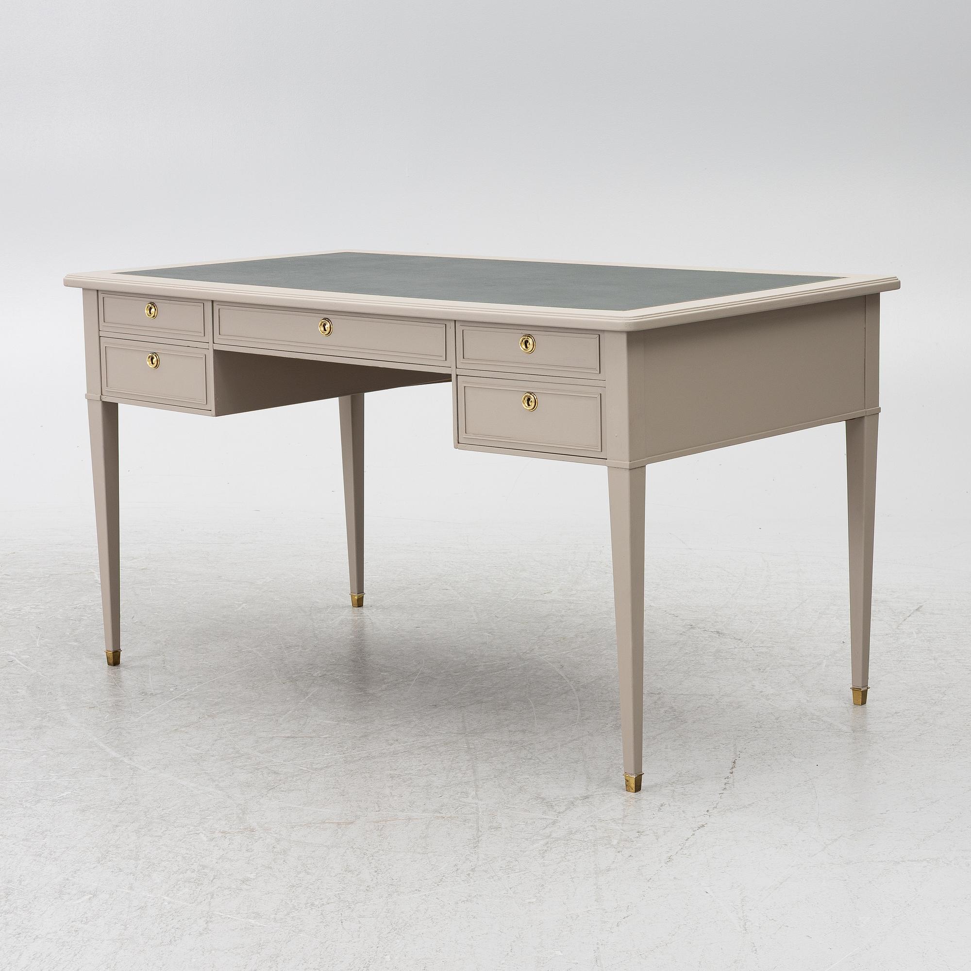 Desk, Gustavian style. 20th century.