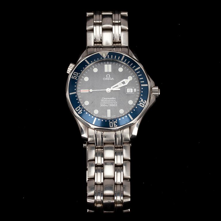 ARMBANDSUR, herr. Omega Seamaster Professional 300 m. Ref . 25318000.