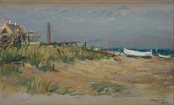 656. Ingeborg Westfelt-Eggertz, Strandäng i Skagen.