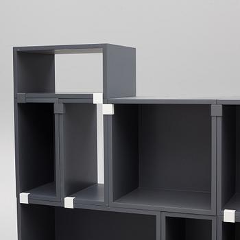 Julien de Swedt, a 23-piece shelving system, 'Stacked', MUUTO, Denmark, 21st century.