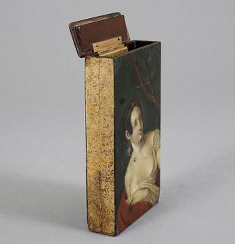 CIGARETTETUI, möjligen Ryssland, 1800-talets första hälft.
