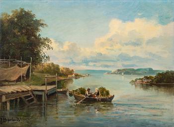 159. Josefina Holmlund, A SUMMER DAY IN THE ARCHIPELAGO.