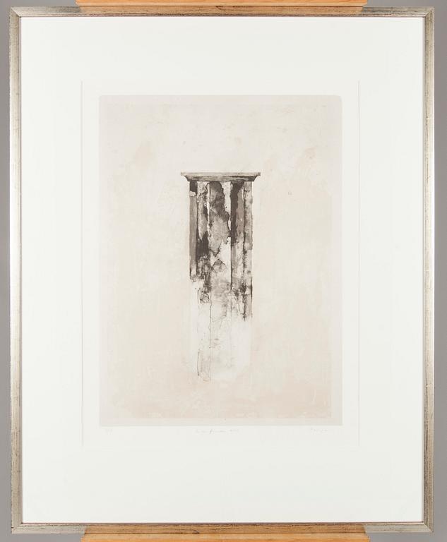 TERO LAAKSONEN, litografi, signerad, daterad 2001 och numrerad 9/15.