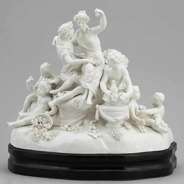 A German Nymphenburg figurine, first half of the 20th century.