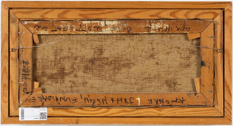 Ragnar Johansson, olja på duk, signerad.