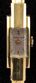 DAMARMBANDSUR, 18k guld. Monitor.