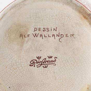 Alf Wallander, vas, jugend, Rörstrand, omkring år 1900.
