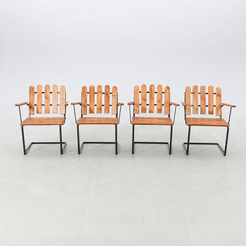 Arthur Lindquist Karmstolar 4 st "A2" Grythyttan 1900-talets senare del.