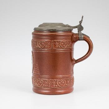 STOP, stengods, troligen Bayern, 1700-tal.