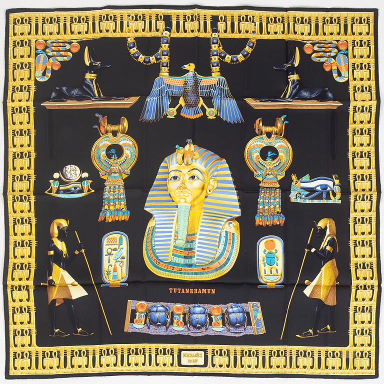 Hermès, scarf, "Tutankhamun".