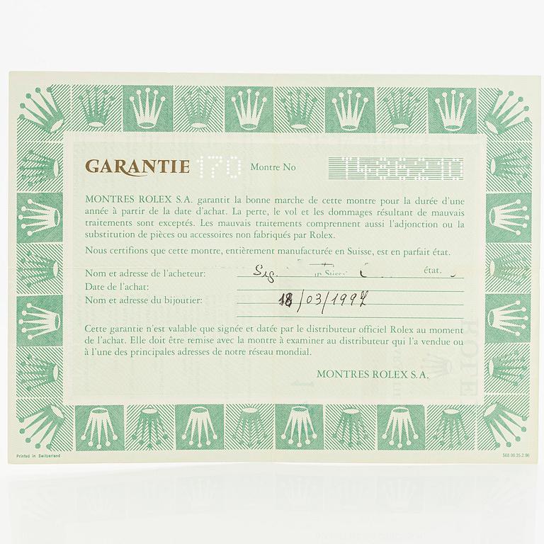 Rolex, Air-King, ca 1997.