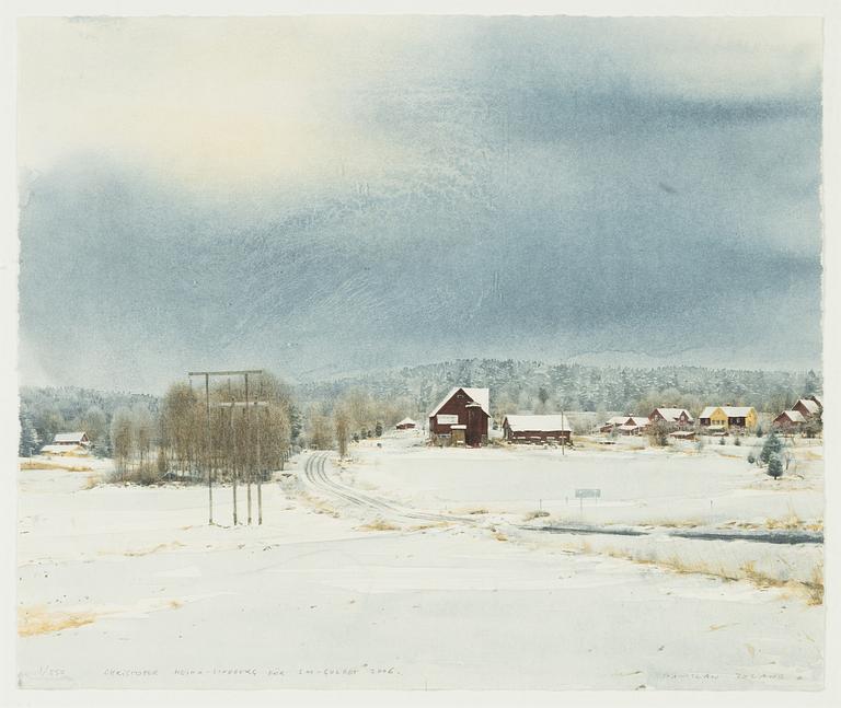 Stanislaw Zoladz, Winter Landscape.