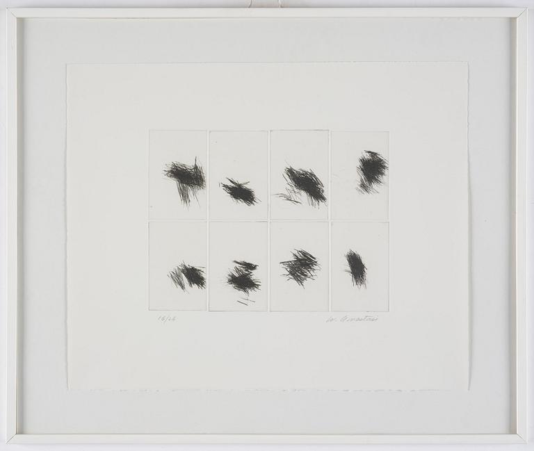 William Anastasi, "Pocket Drawing".