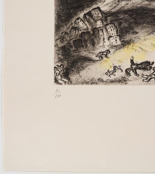 Marc Chagall, "Oracle sur Babylone" ur: "La Bible".