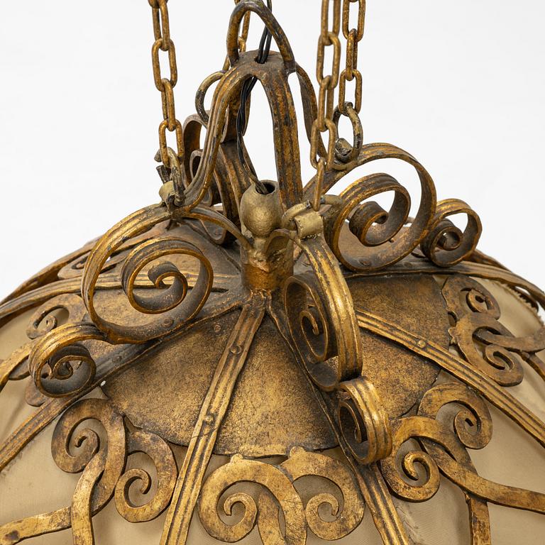 Taklampa, 1900-talets första hälft.