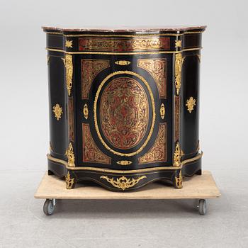 A Boulle style cabinet, the end of the 19th century.