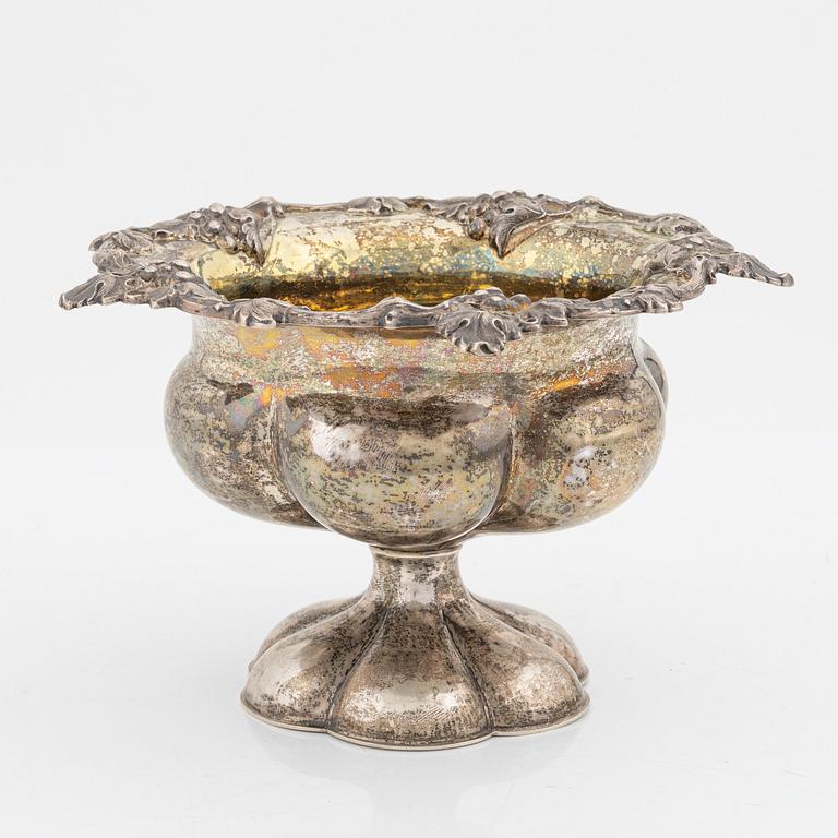 Carl Tengstedt & son, skål, silver, Göteborg, 1861.