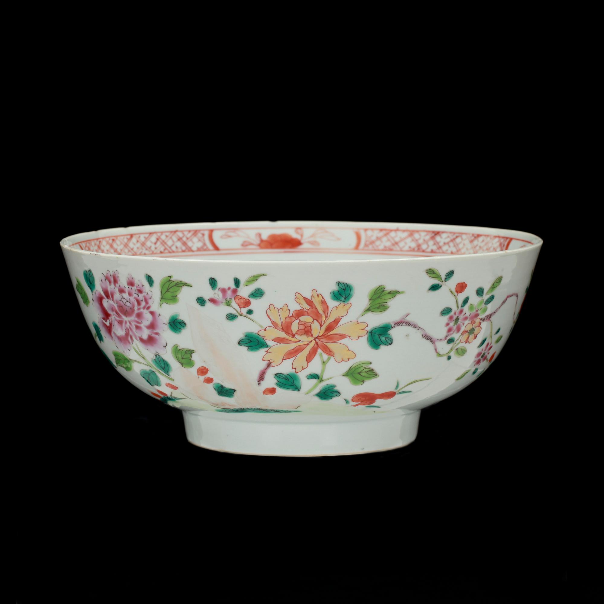 SKÅL, porslin, Kina, 1800-tal.