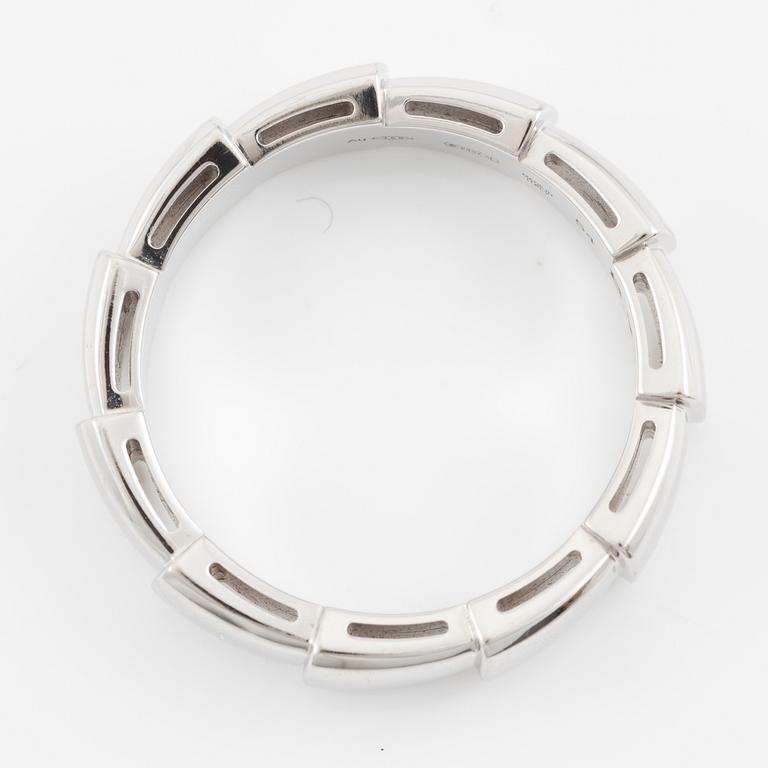 Bulgari ring "Viper" 18K white gold.