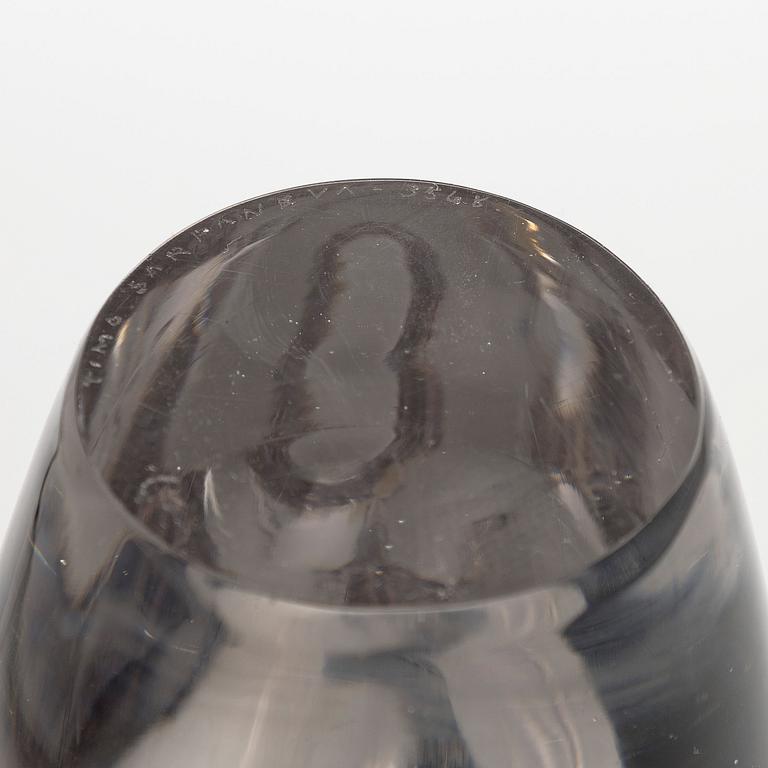 Timo Sarpaneva, skulptur, "Orkidé", signerad Timo Sarpaneva 3568.