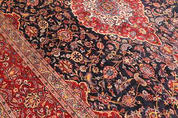 Carpet, Keshan, approx. 475 x 300 cm.