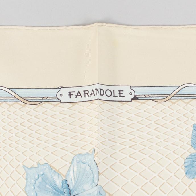 HERMÈS, scarf, "Farandole", original issue, 1985.